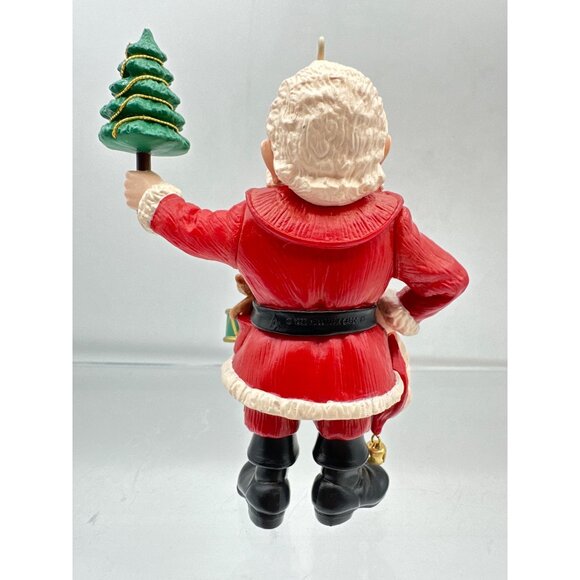 Hallmark Keepsake Merry Olde Santa Ornament 1990 Christmas Holiday Decoration - Picture 5 of 12